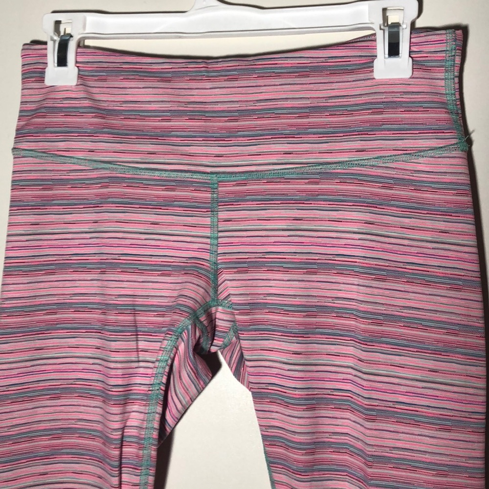 Lululemon Full Length Pant Multi Color Stripe: 8